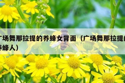 广场舞那拉提的养蜂女背面（广场舞那拉提的养蜂人）