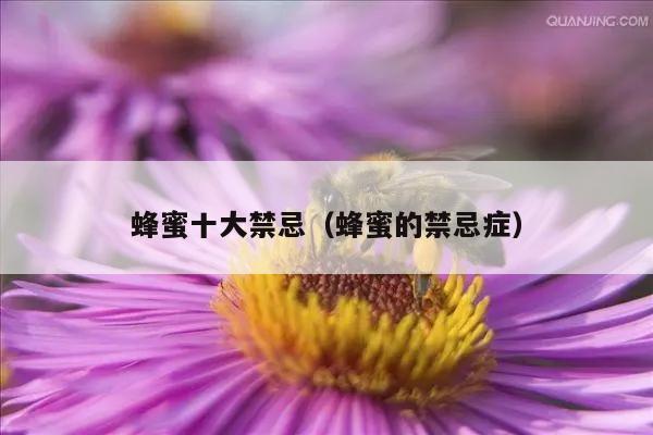 蜂蜜十大禁忌（蜂蜜的禁忌症）