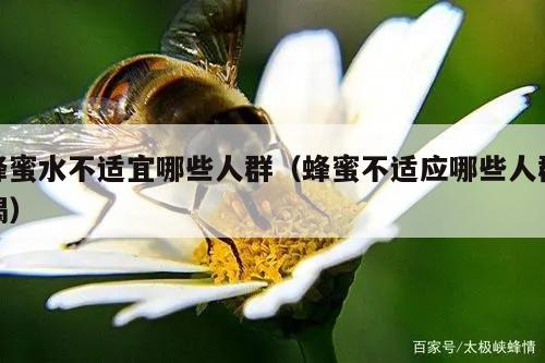 蜂蜜水不适宜哪些人群（蜂蜜不适应哪些人群喝）