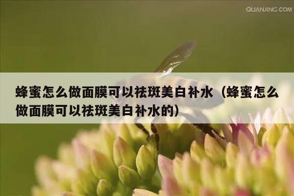 蜂蜜怎么做面膜可以祛斑美白补水（蜂蜜怎么做面膜可以祛斑美白补水的）