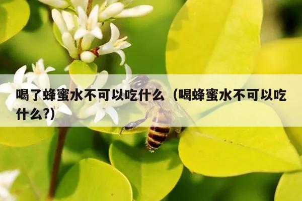 喝了蜂蜜水不可以吃什么（喝蜂蜜水不可以吃什么?）