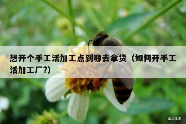 想开个手工活加工点到哪去拿货（如何开手工活加工厂?）